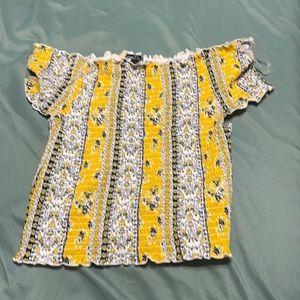 cute off the shoulder top